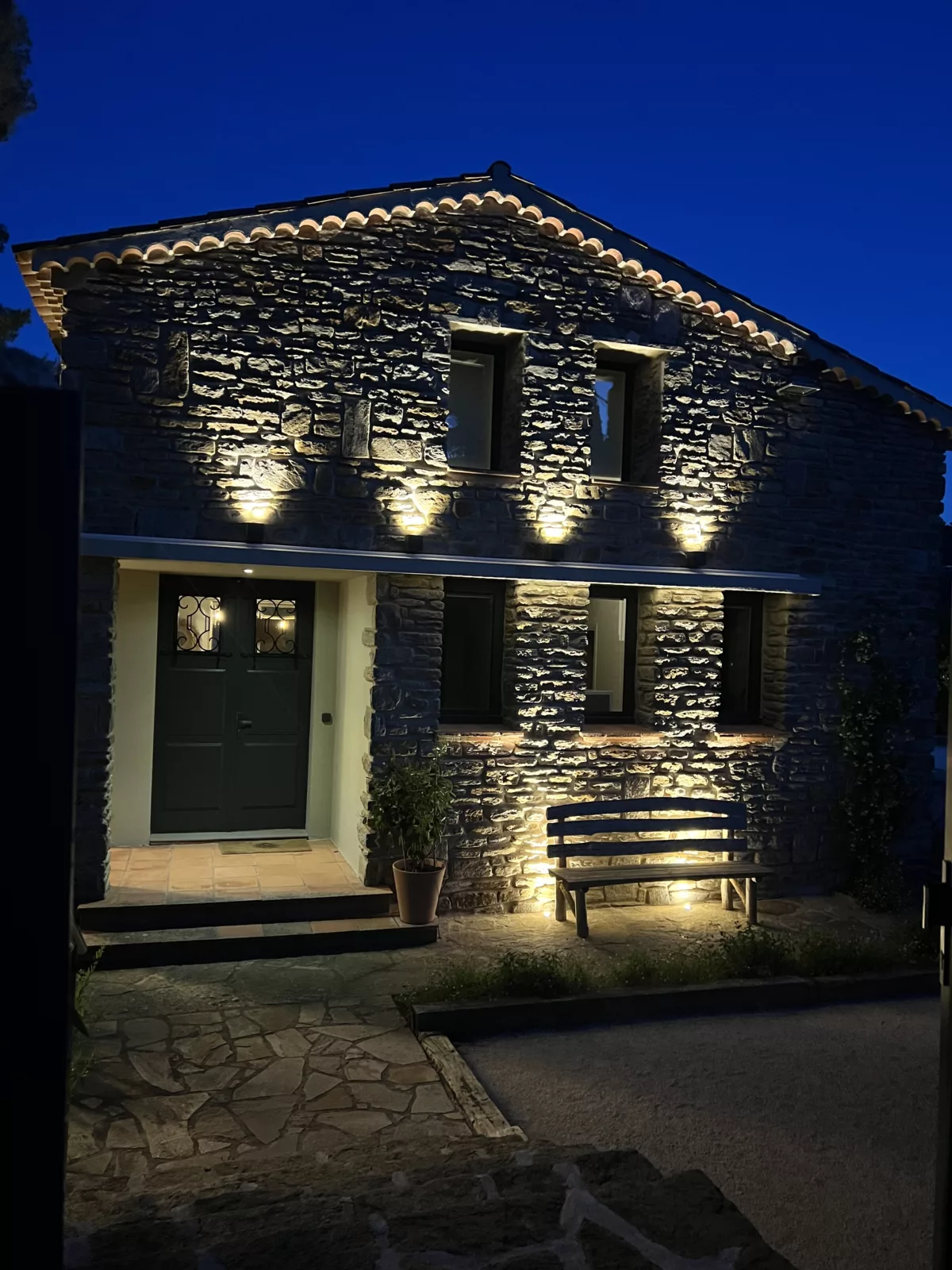 Création éclairage d'une façade, photo 2